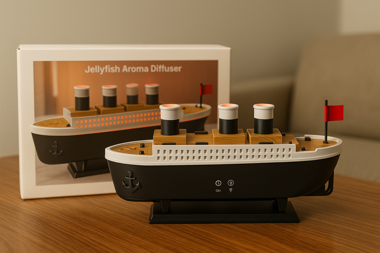 Luxury Jellyfish Aroma Diffuser - Cruise Ship Edition
