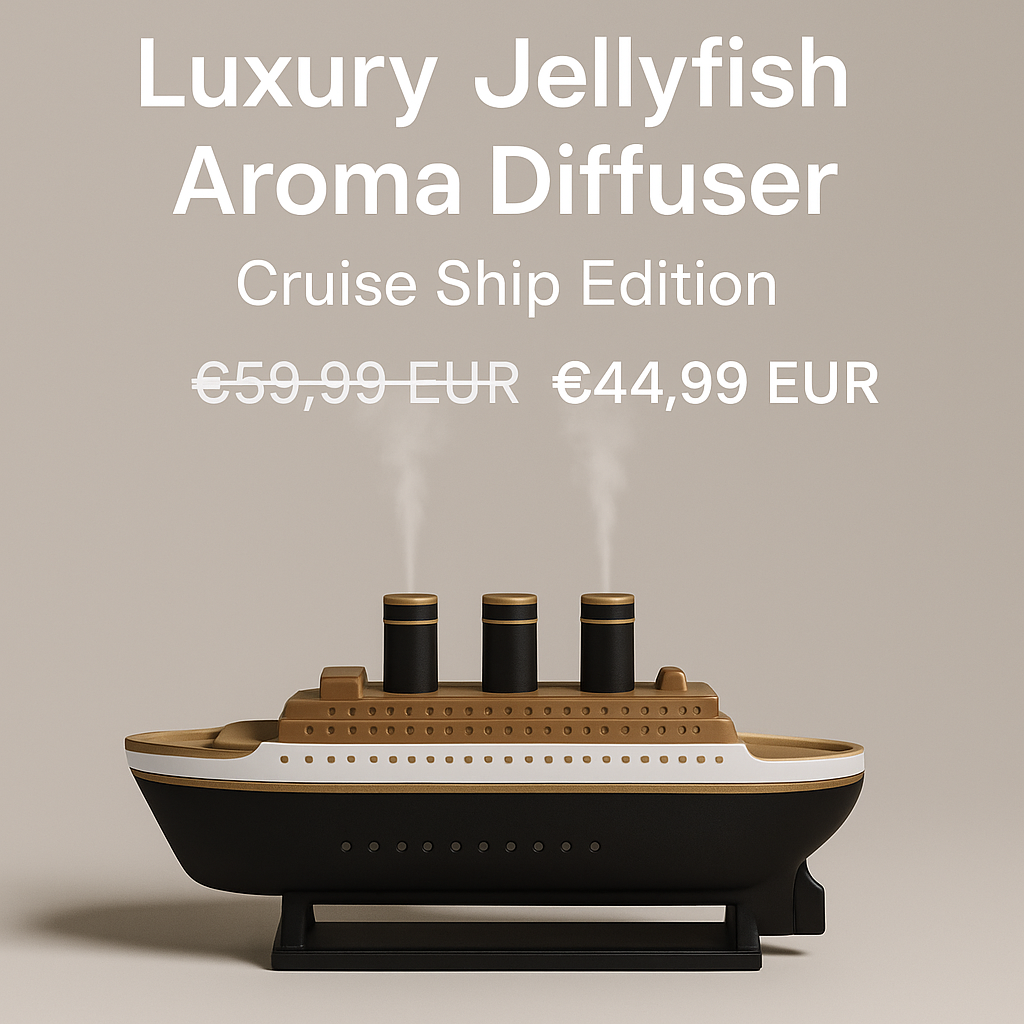 Luxury Jellyfish Aroma Diffuser - Cruise Ship Edition